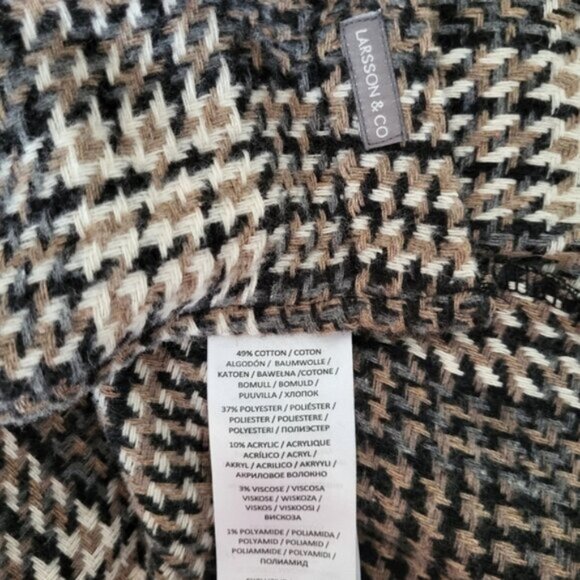 Brown Plaid  Tweed Overshirt Shacket New Men's Sz Medium - Picture 8 of 9